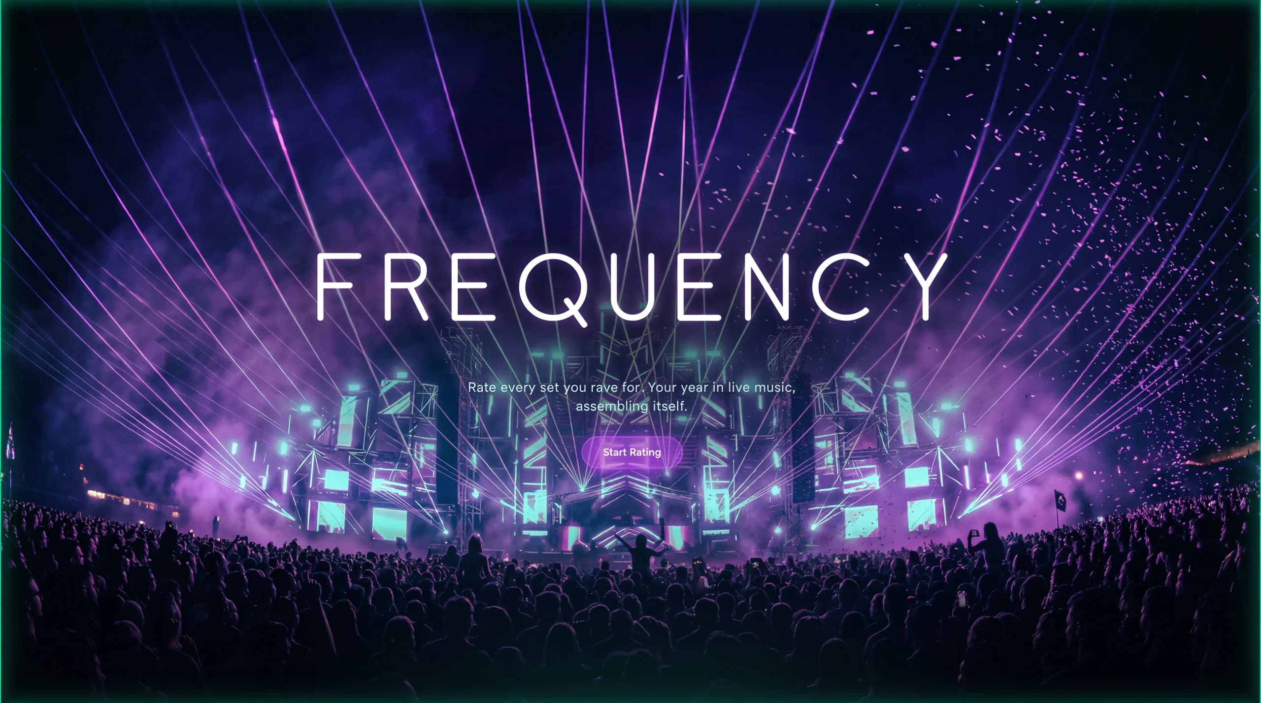 Frequency product screenshot